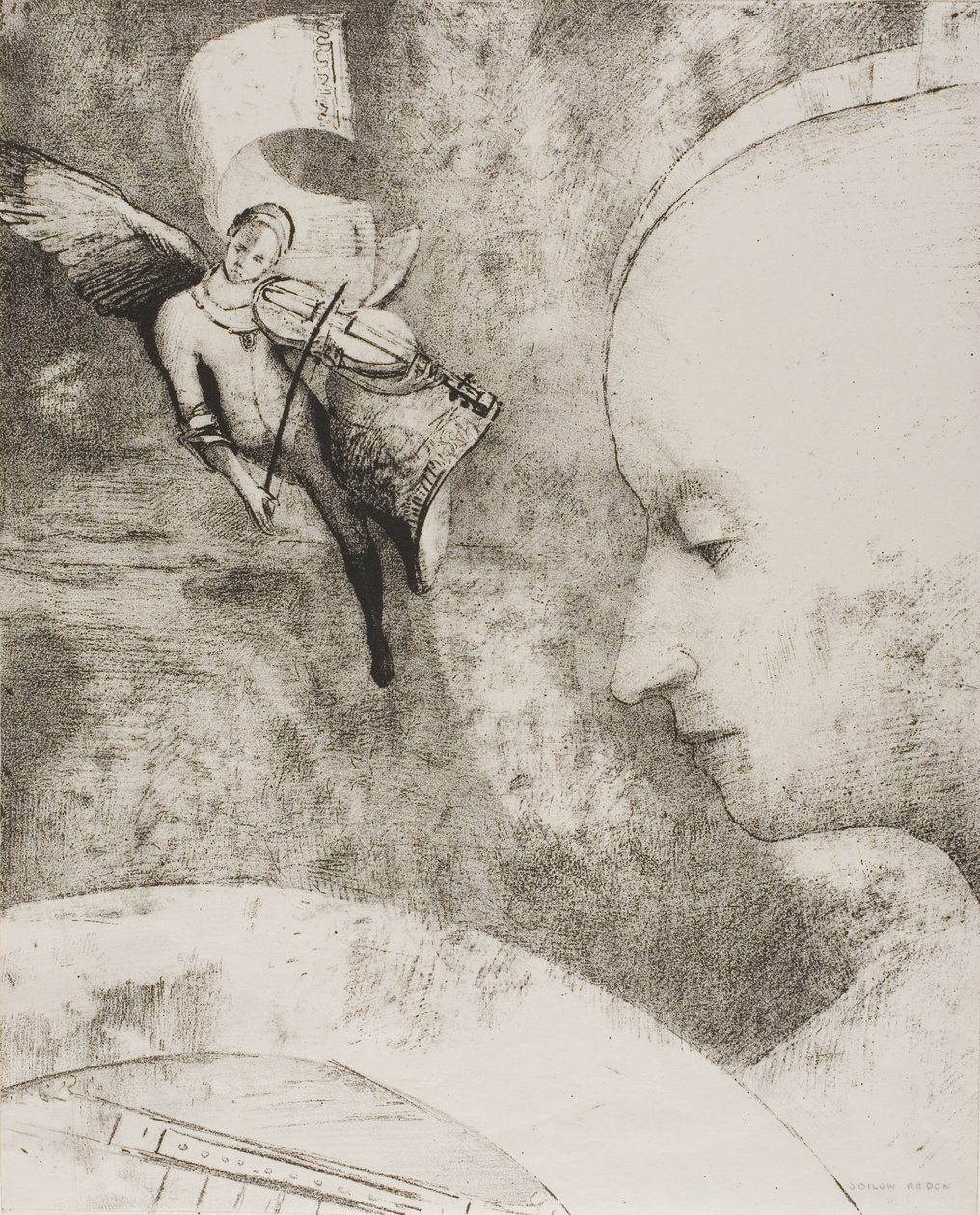 El arte celestial de Odilon Redon