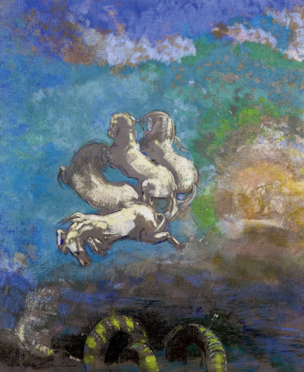 El Carro de Apolo de Odilon Redon