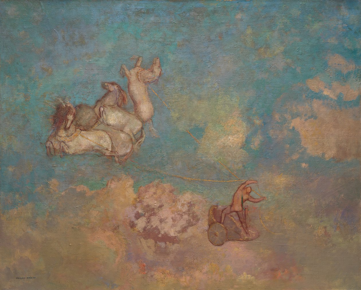 El Carro de Apolo de Odilon Redon