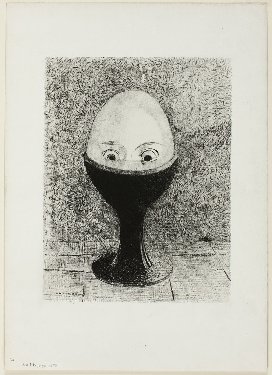 El huevo de Odilon Redon