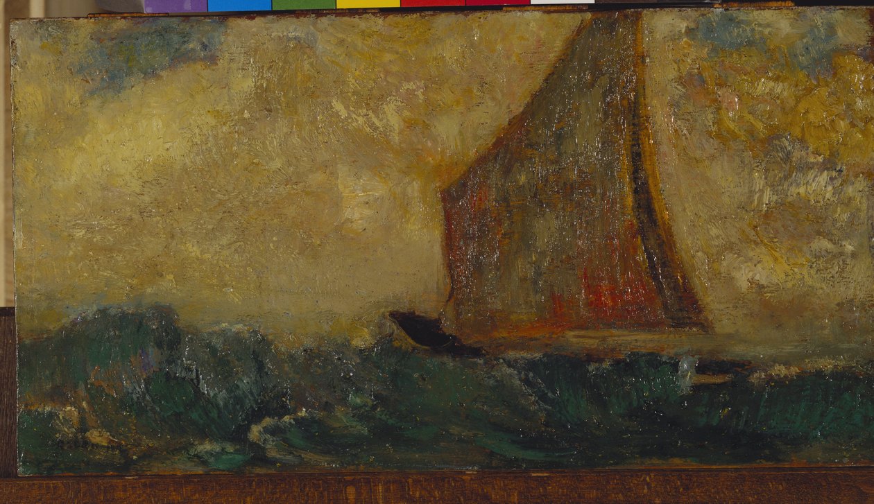 El barco místico de Odilon Redon