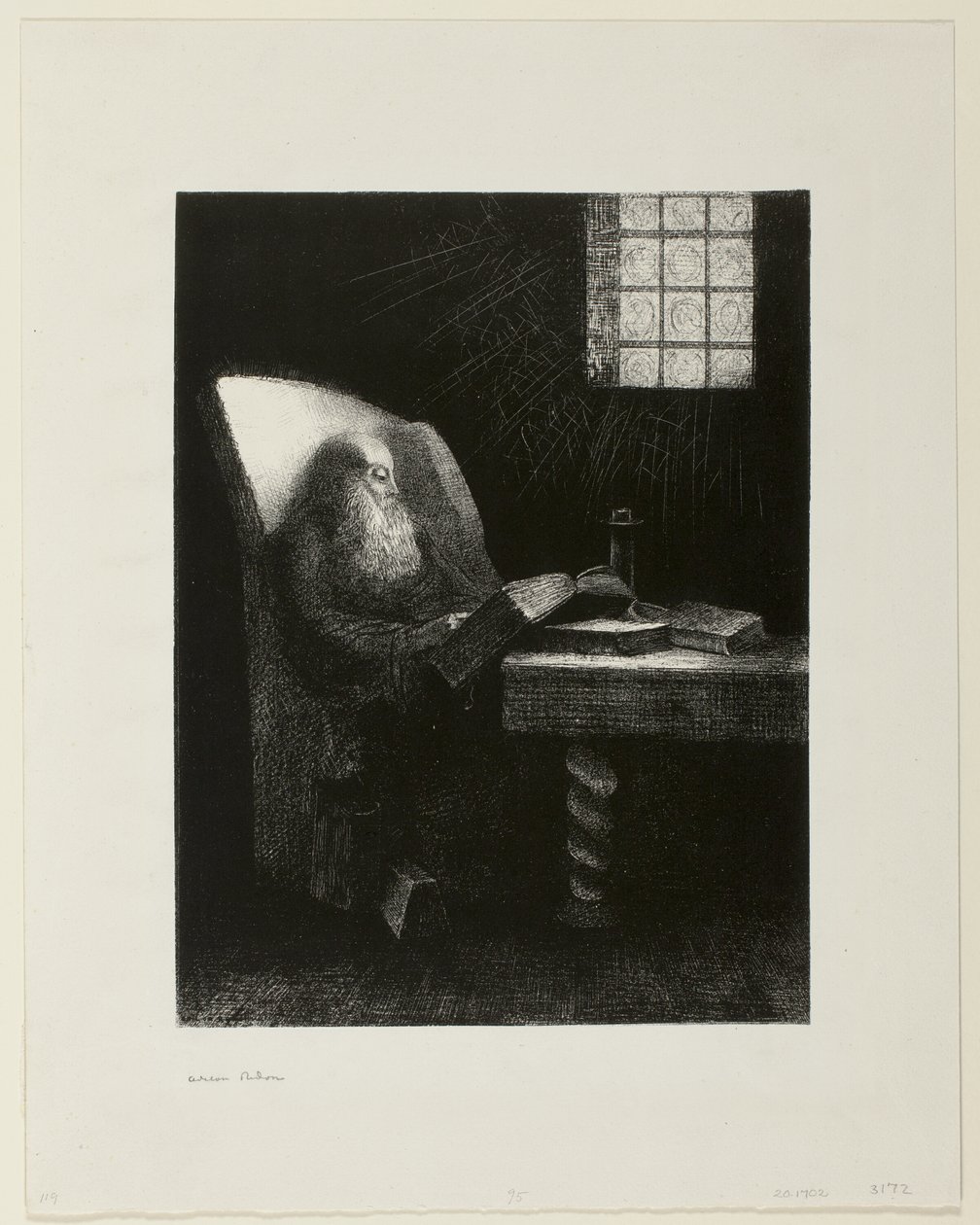 El lector de Odilon Redon