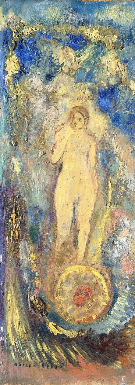 La rueda de la fortuna de Odilon Redon