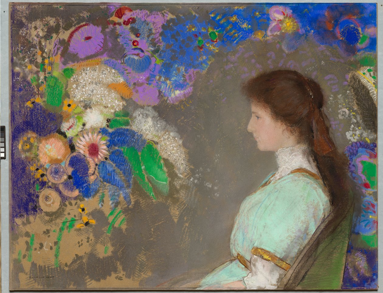 Violet Heymann, 1910 de Odilon Redon
