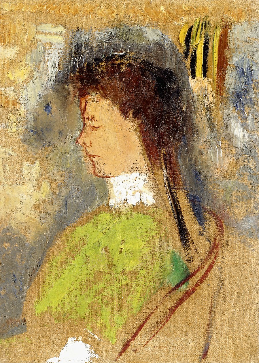 Violette Heymann, c.1910 de Odilon Redon