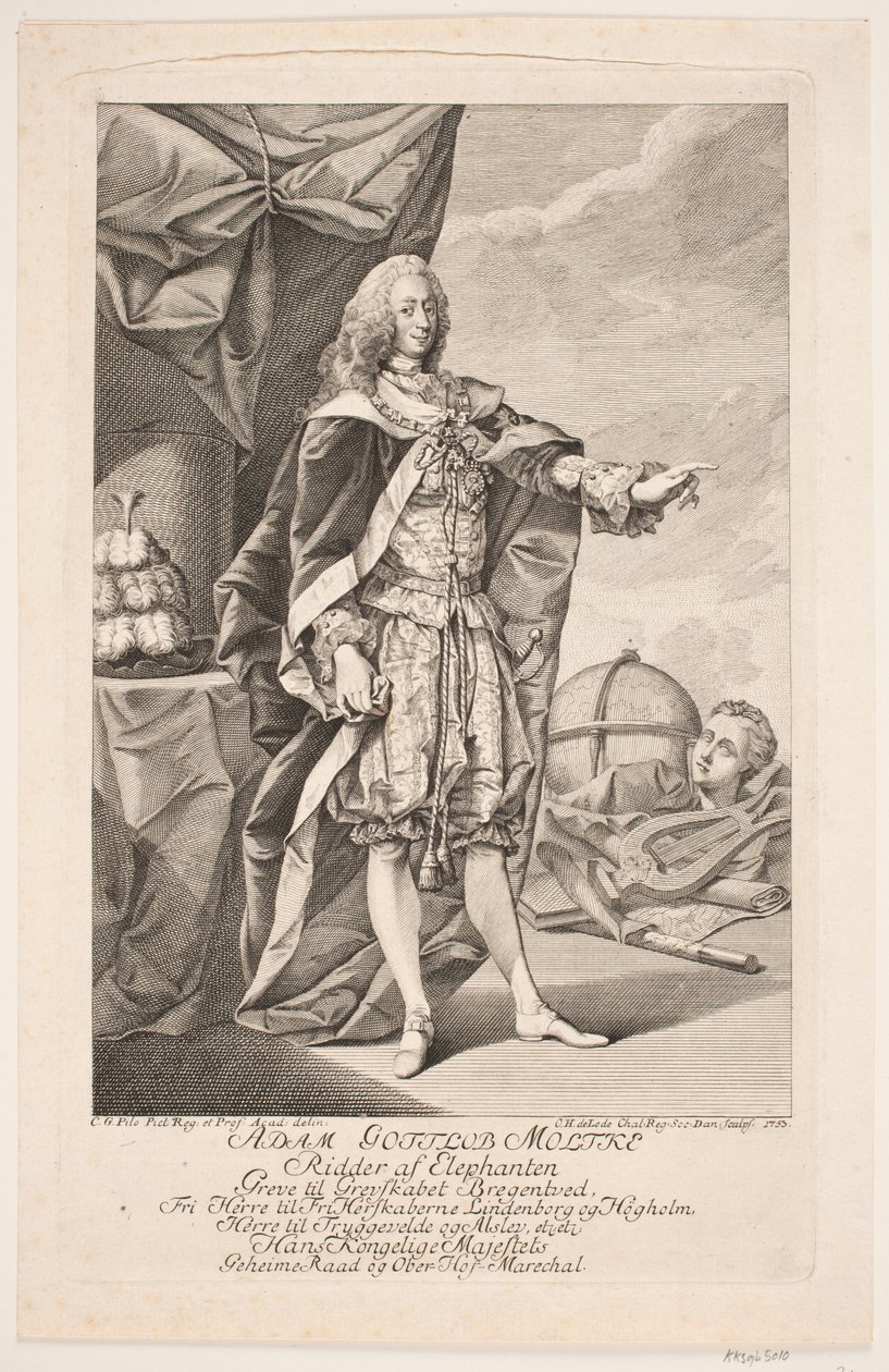 Adam Gottlob Moltke de Odvardt Helmoldt de Lode