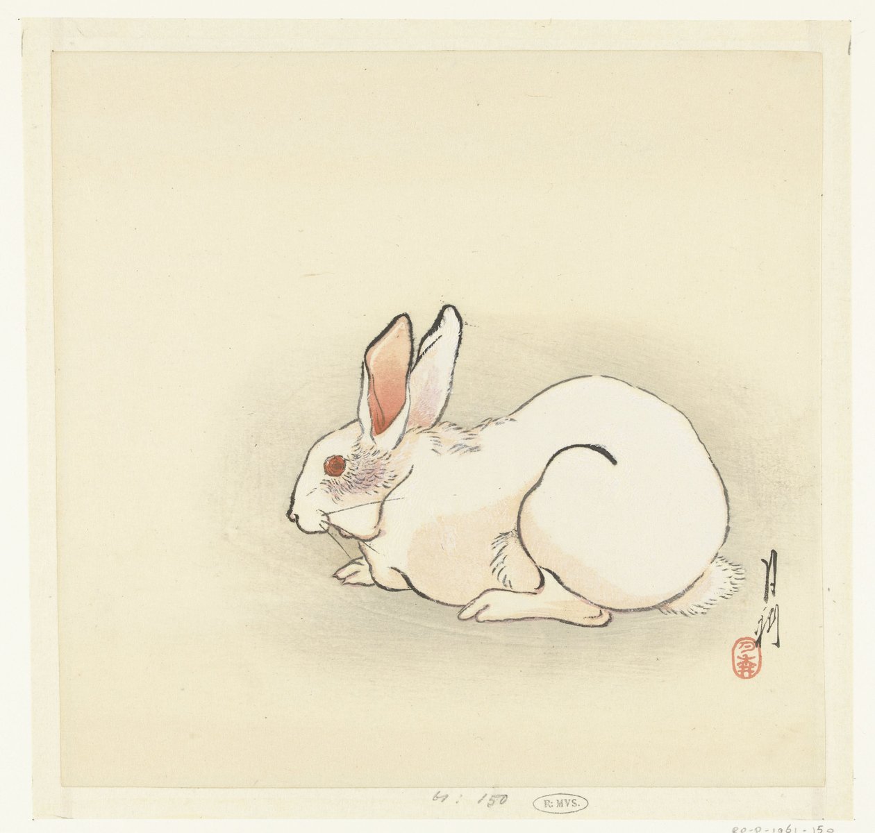 conejo blanco de Ogata Gekko