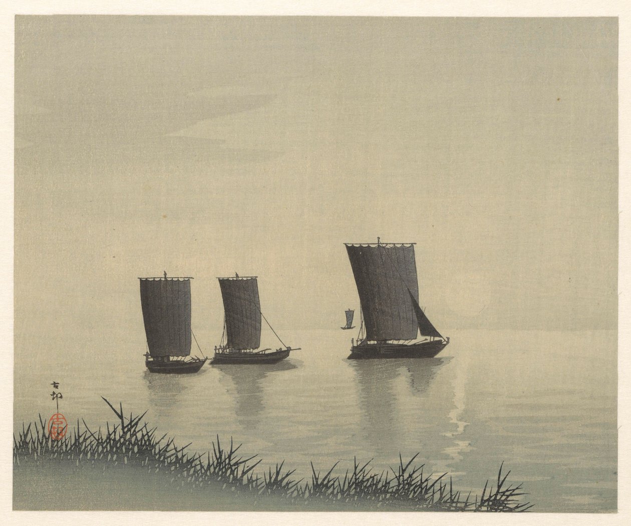 Barcos de pesca de Ohara Koson