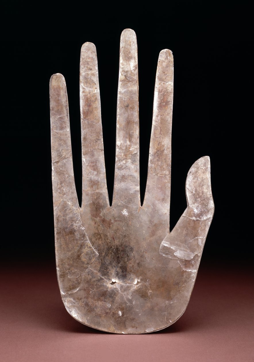 Recorte en forma de mano (200 a.C.-400 d.C.) de Ohio Hopewell culture