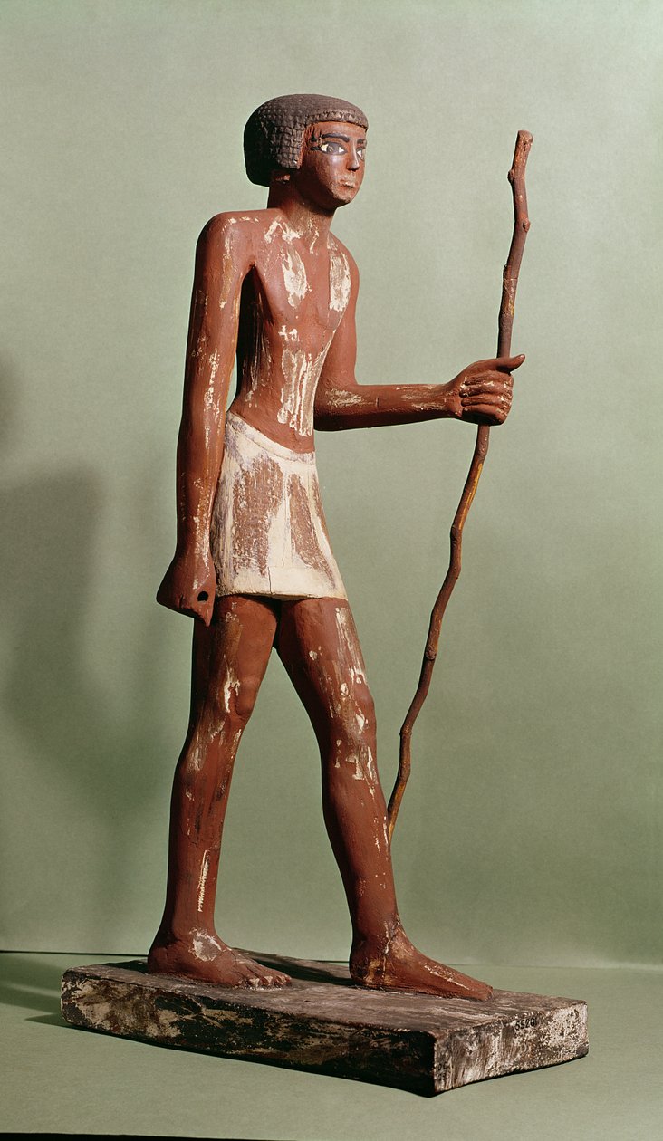Modelo de un oficial de Old Kingdom Egyptian