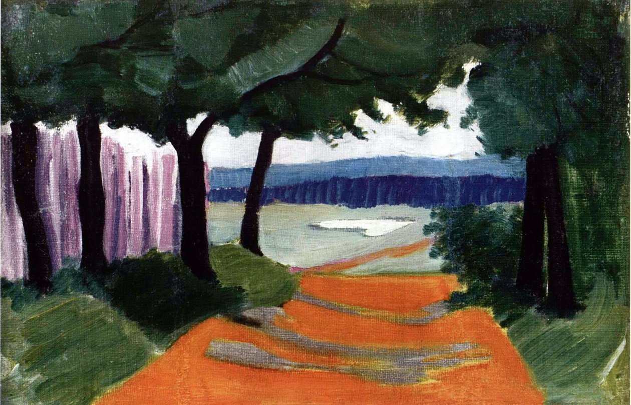 Paisaje de Olga Rozanova