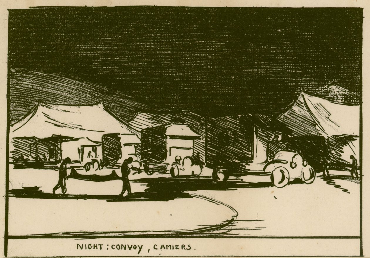 Noche: Convoy, Camiers de Olive Mudie Cooke