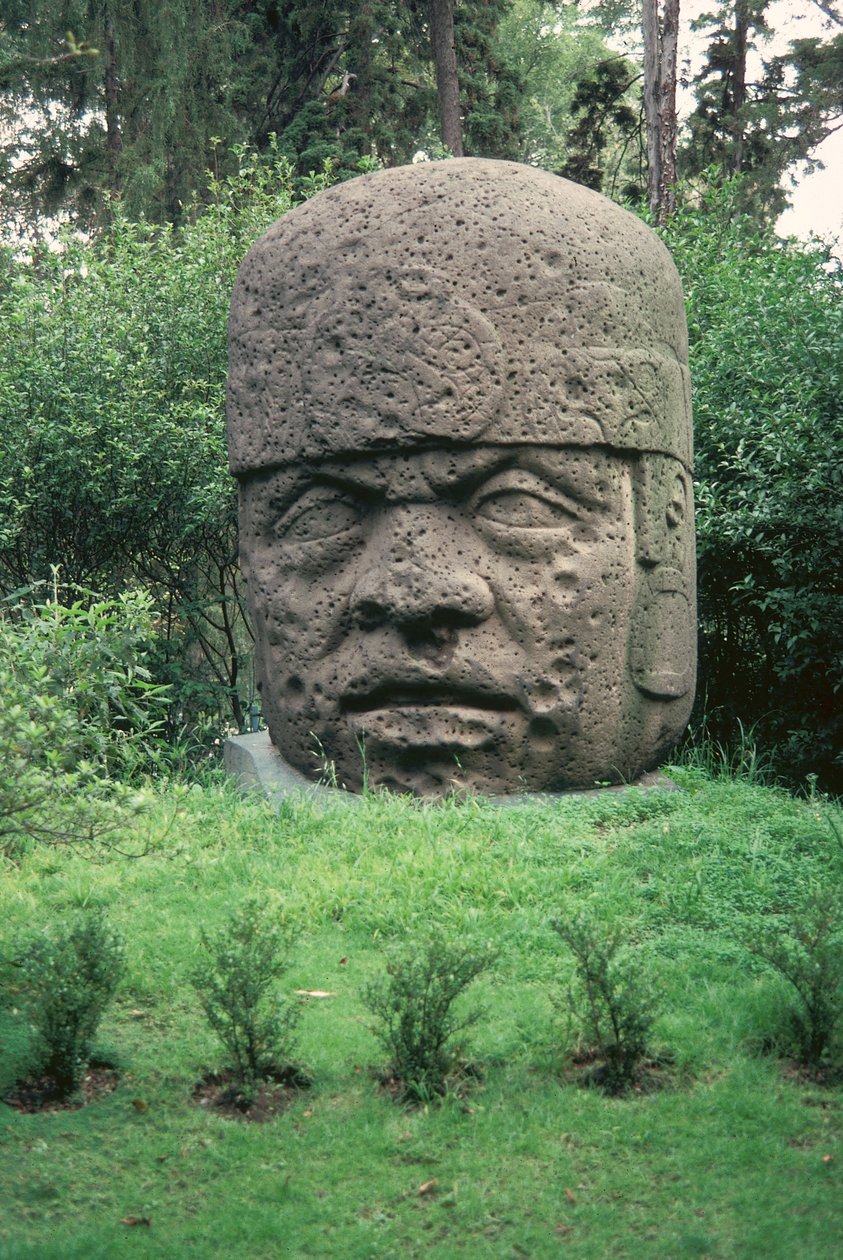 Cabeza colosal de Olmec