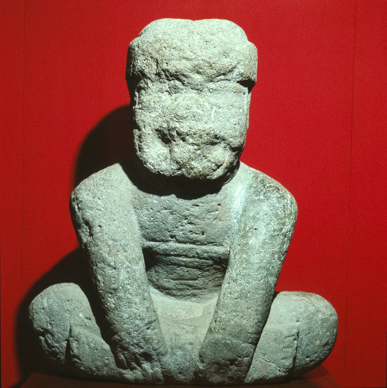 Estatua, período preclásico de Olmec Olmec