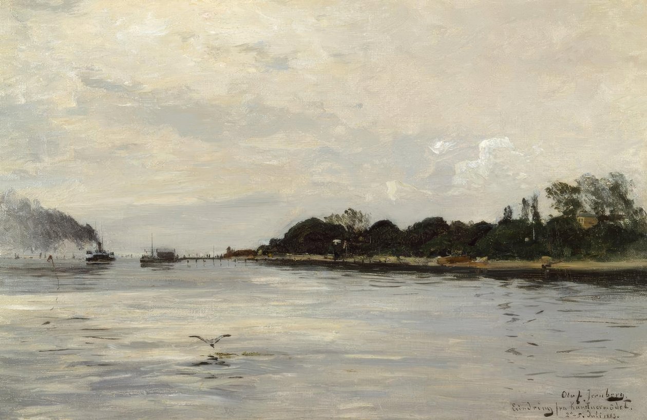 Olof Jernberg, costa escandinava de Olof Jernberg