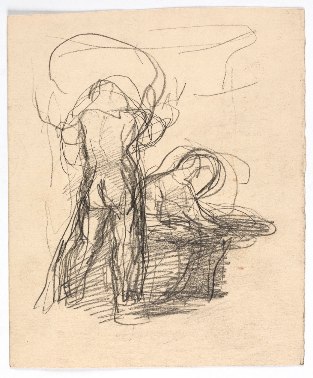 Boceto para "Dédalo e Ícaro" de Oluf Hartmann