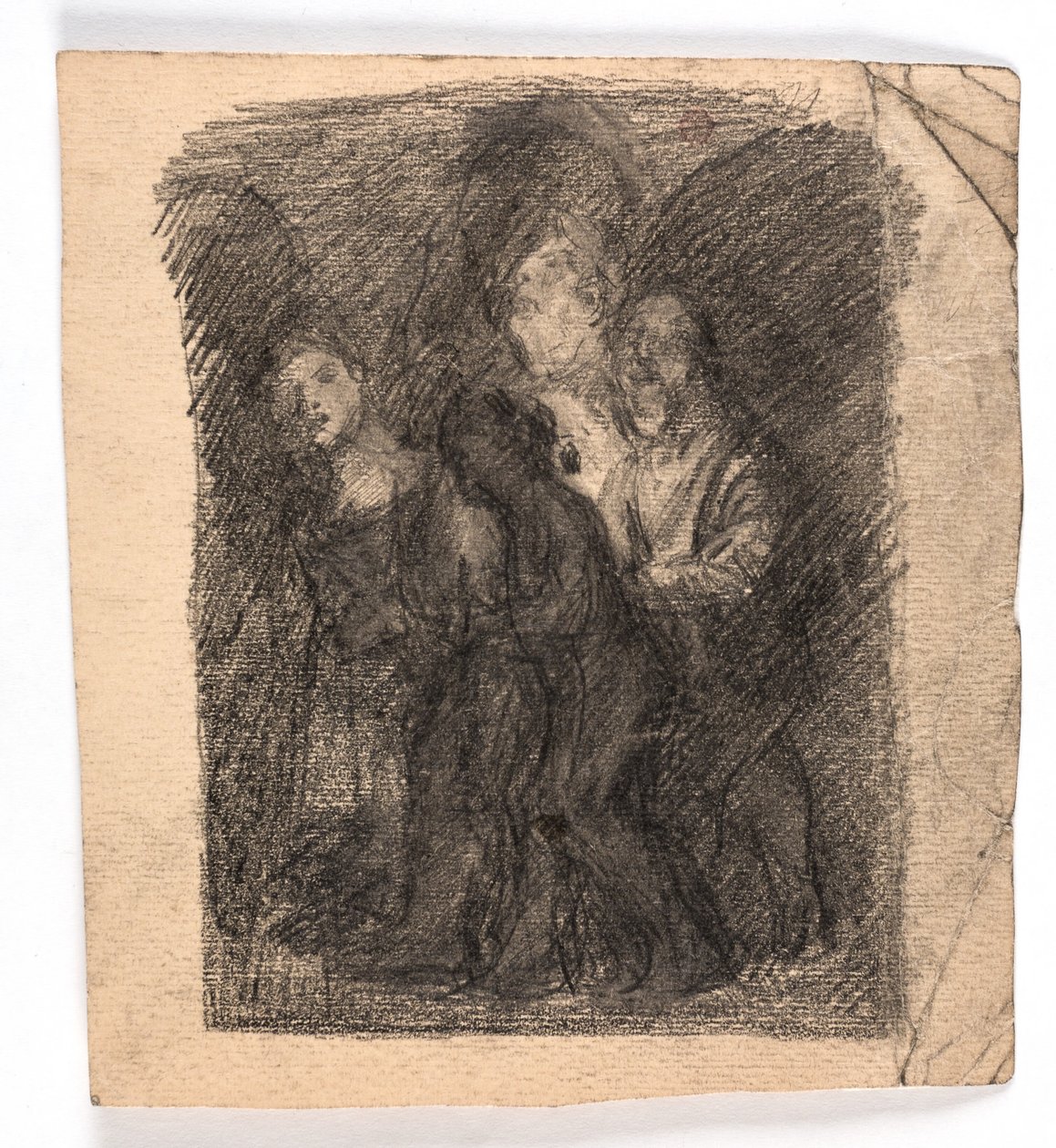 Boceto para "Diógenes" de Oluf Hartmann