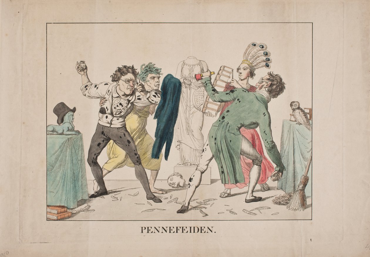 "Pennefejden" de Oluf Olufsen Bagge