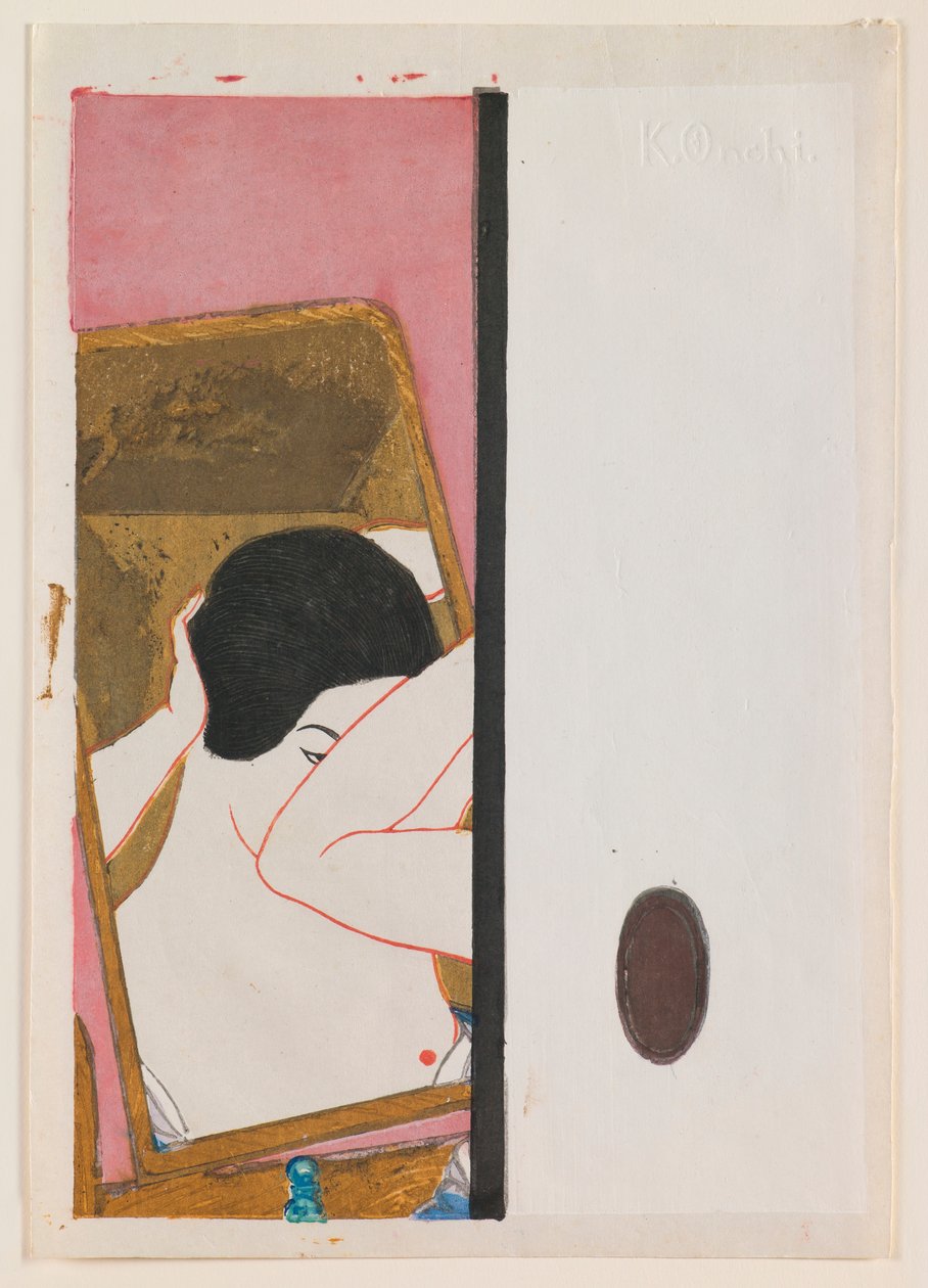 Espejo de Onchi Kôshirô