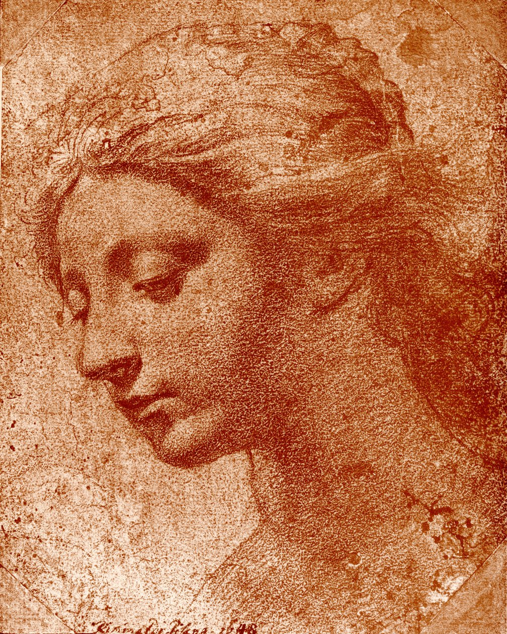 Cabeza de niña de Orazio Riminaldi