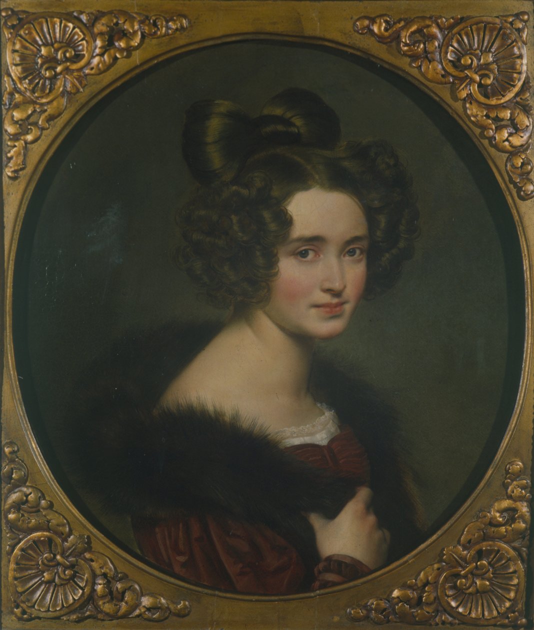 Retrato de Olimpiada Ryumina, 1826 de Orest Adamovich Kiprensky