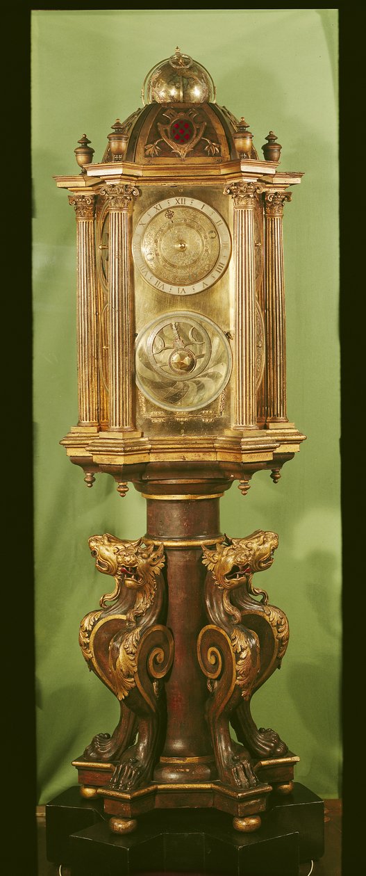 Reloj Planetario, completado en 1520 de Oronce Fine