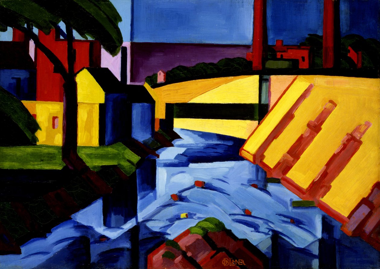 Tonos de la Tarde de Oscar Florianus Bluemner