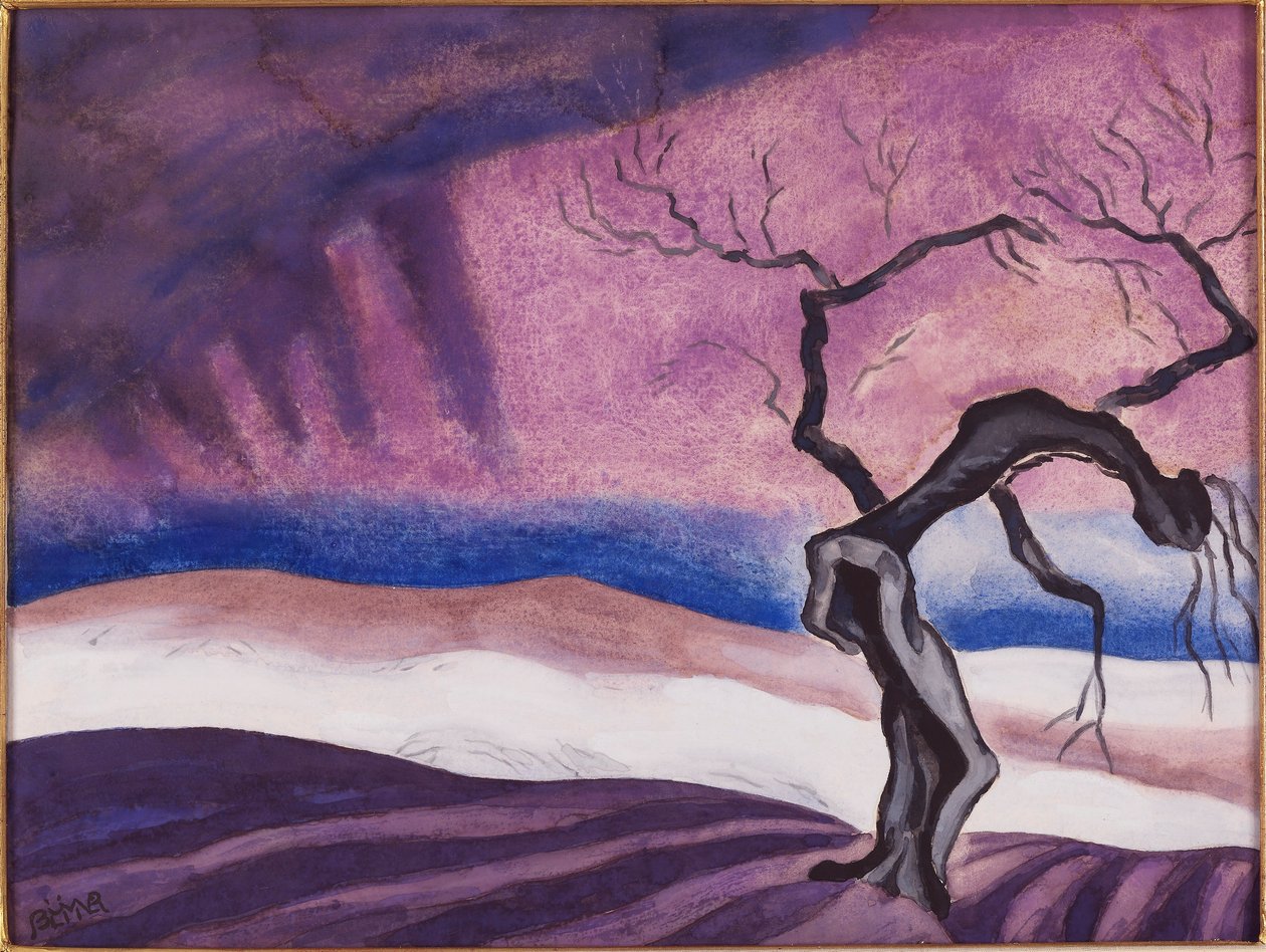 Muerte de Oscar Bluemner