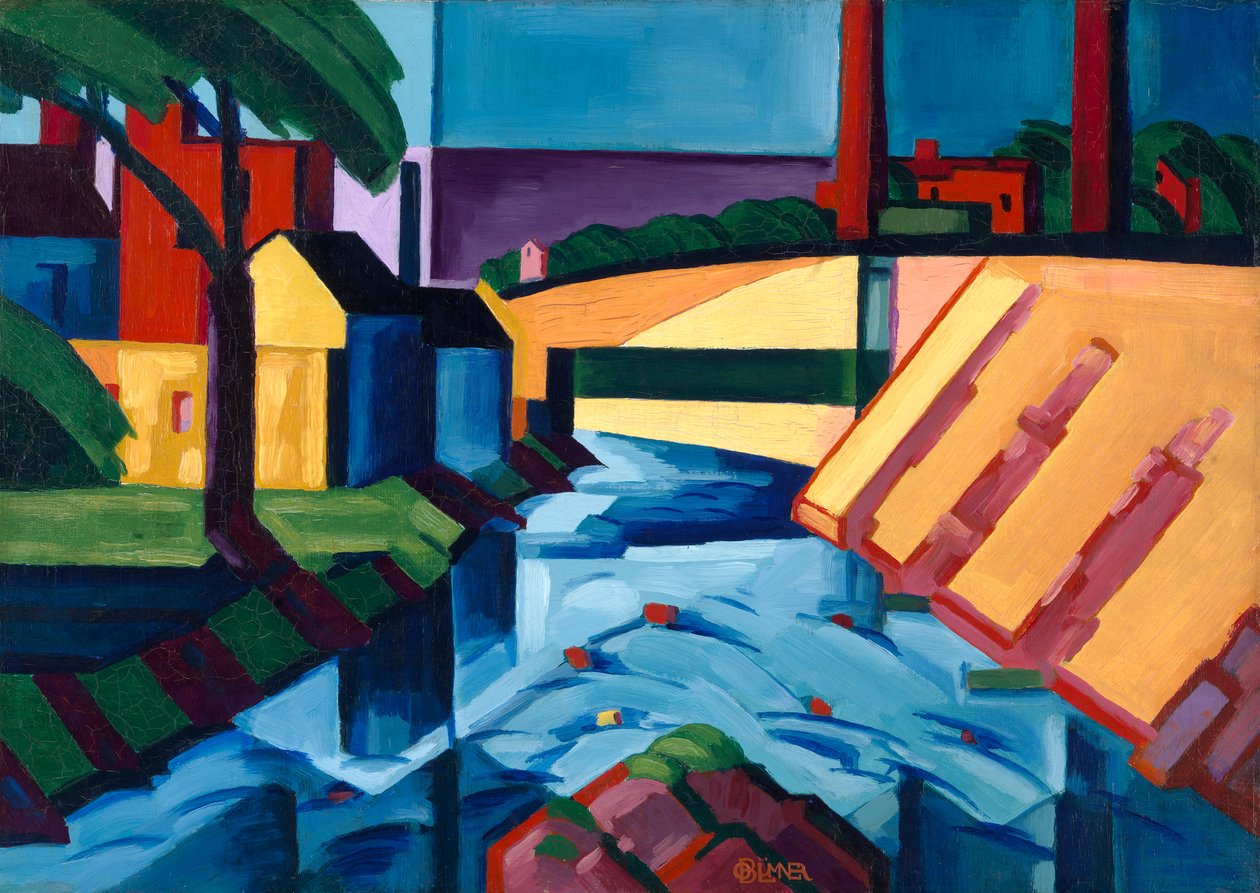 Tonos de la tarde, 1911-1917 de Oscar Bluemner