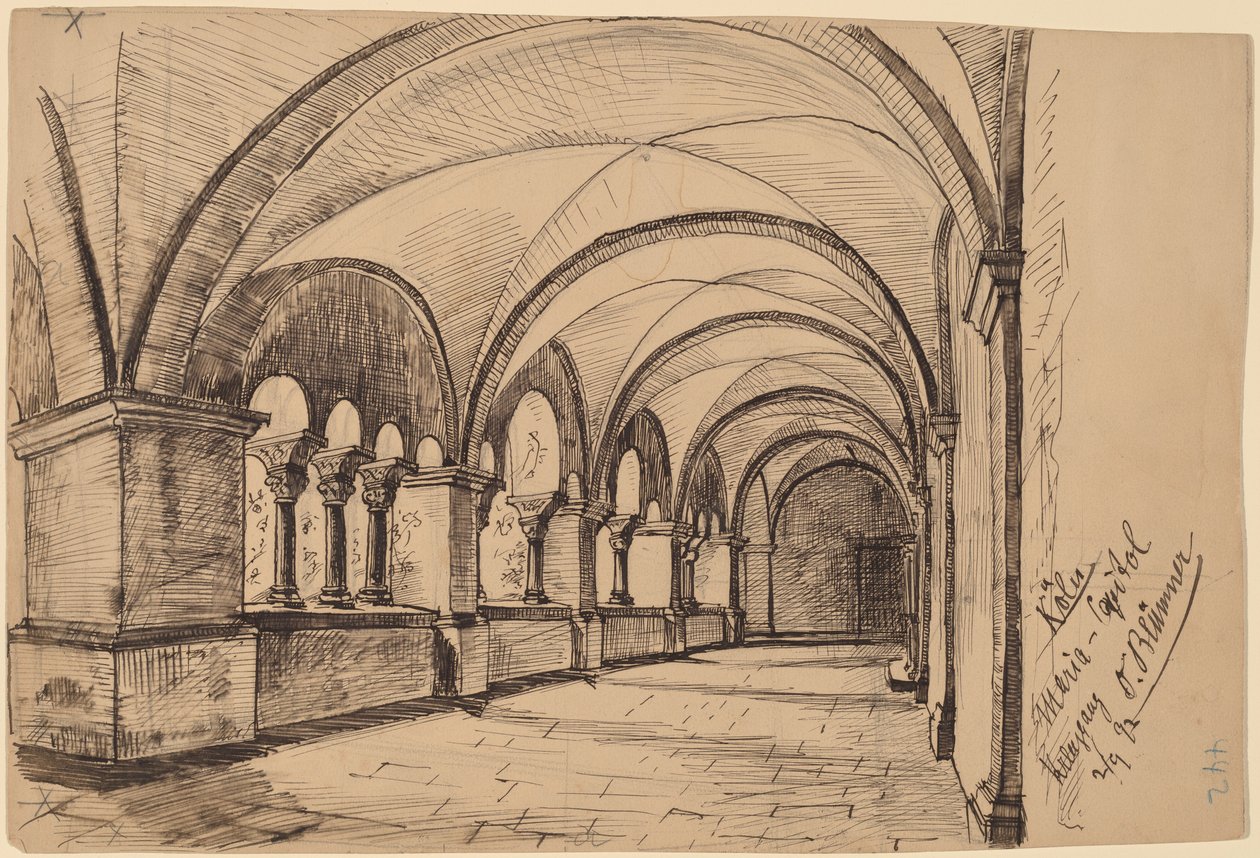 Colonia, María-Capitol de Oscar F. Bluemner