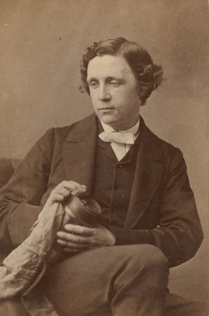 Lewis Carroll Charles Lutwidge Dodgson, 1863 de Oscar Gustav Rejlander