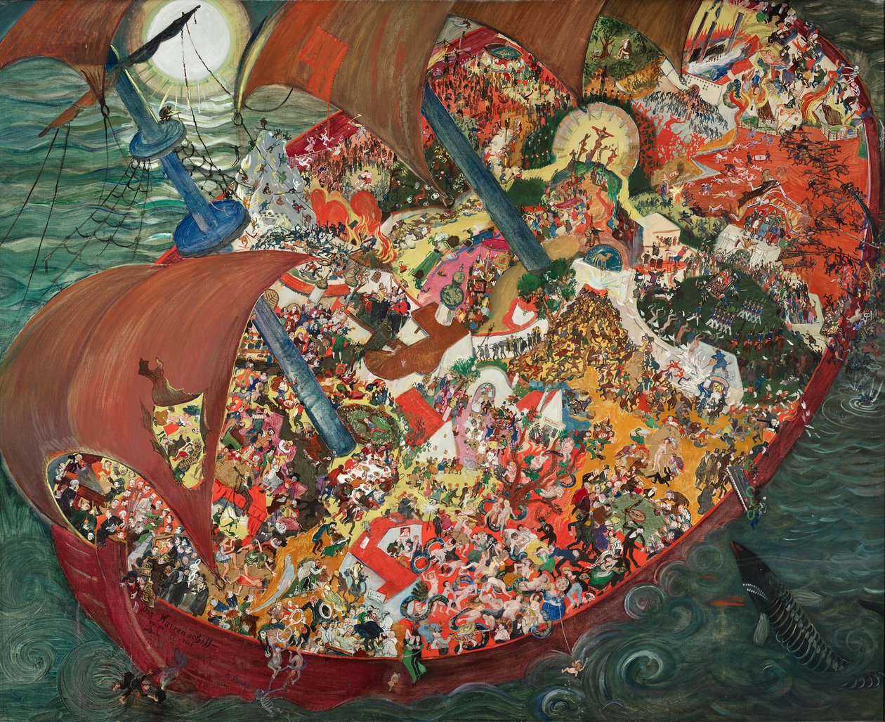 El barco de los locos de Oskar Laske