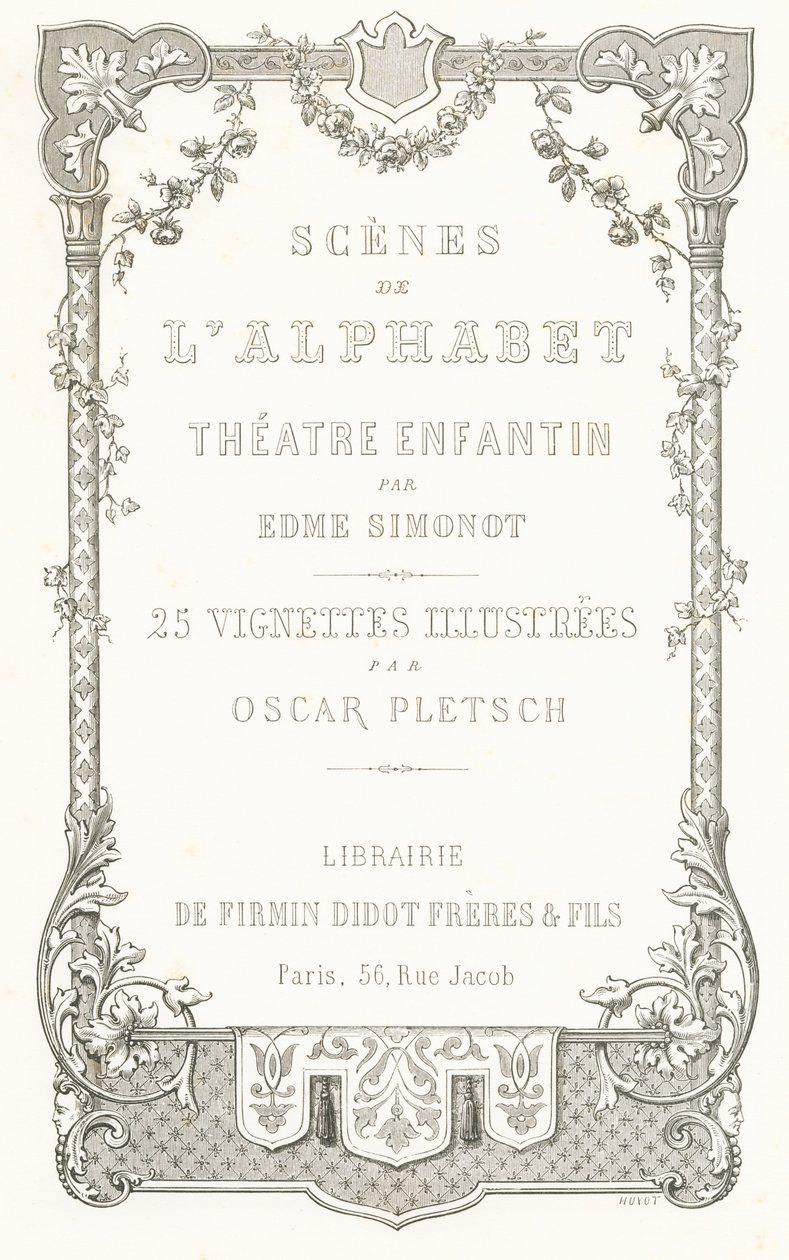 Página de título de Oskar Pletsch