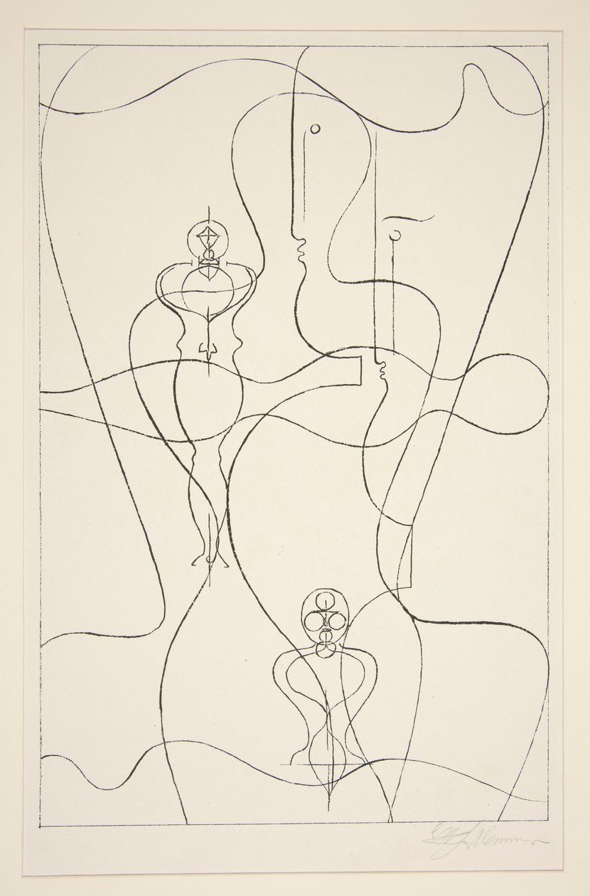 Abstracción de Oskar Schlemmer