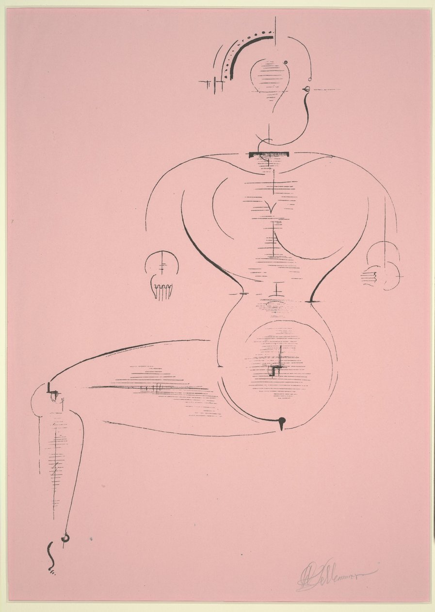 Figura H 2 de Oskar Schlemmer