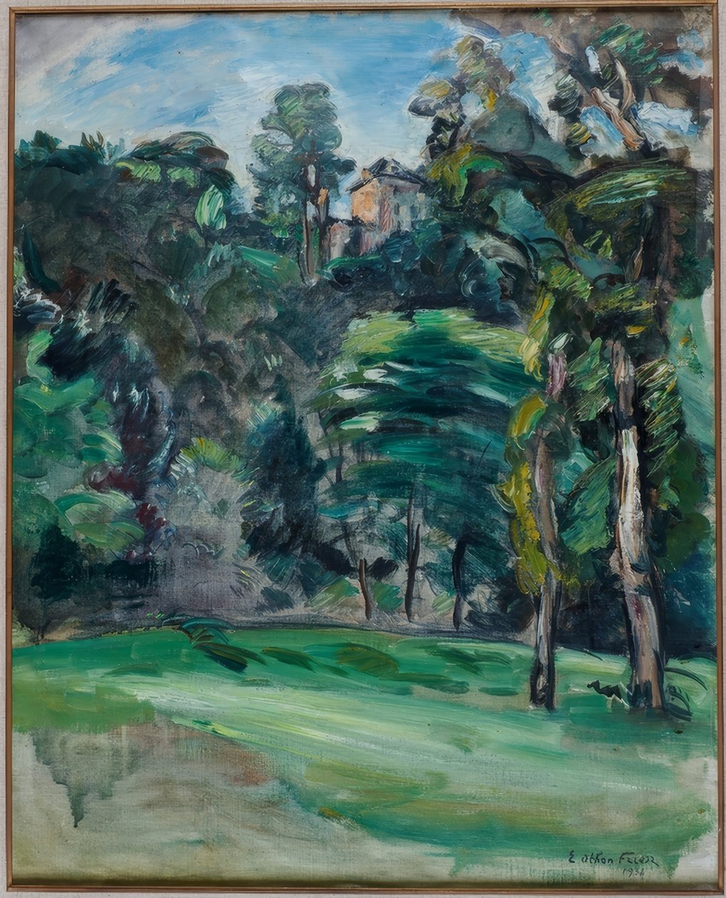 Paisaje Normando de Othon Friesz