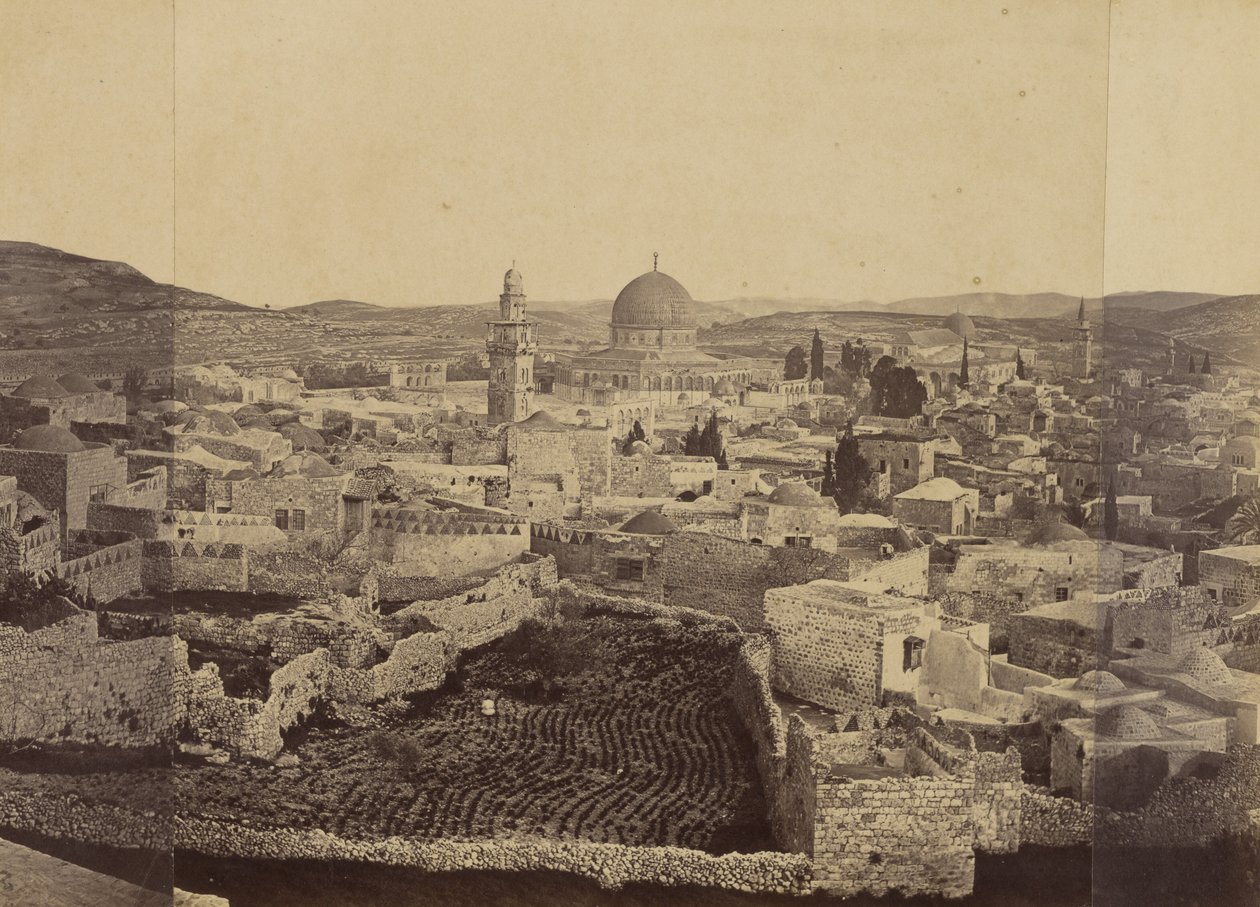 [Panorama de Jerusalén] de Othon Von Ostheim