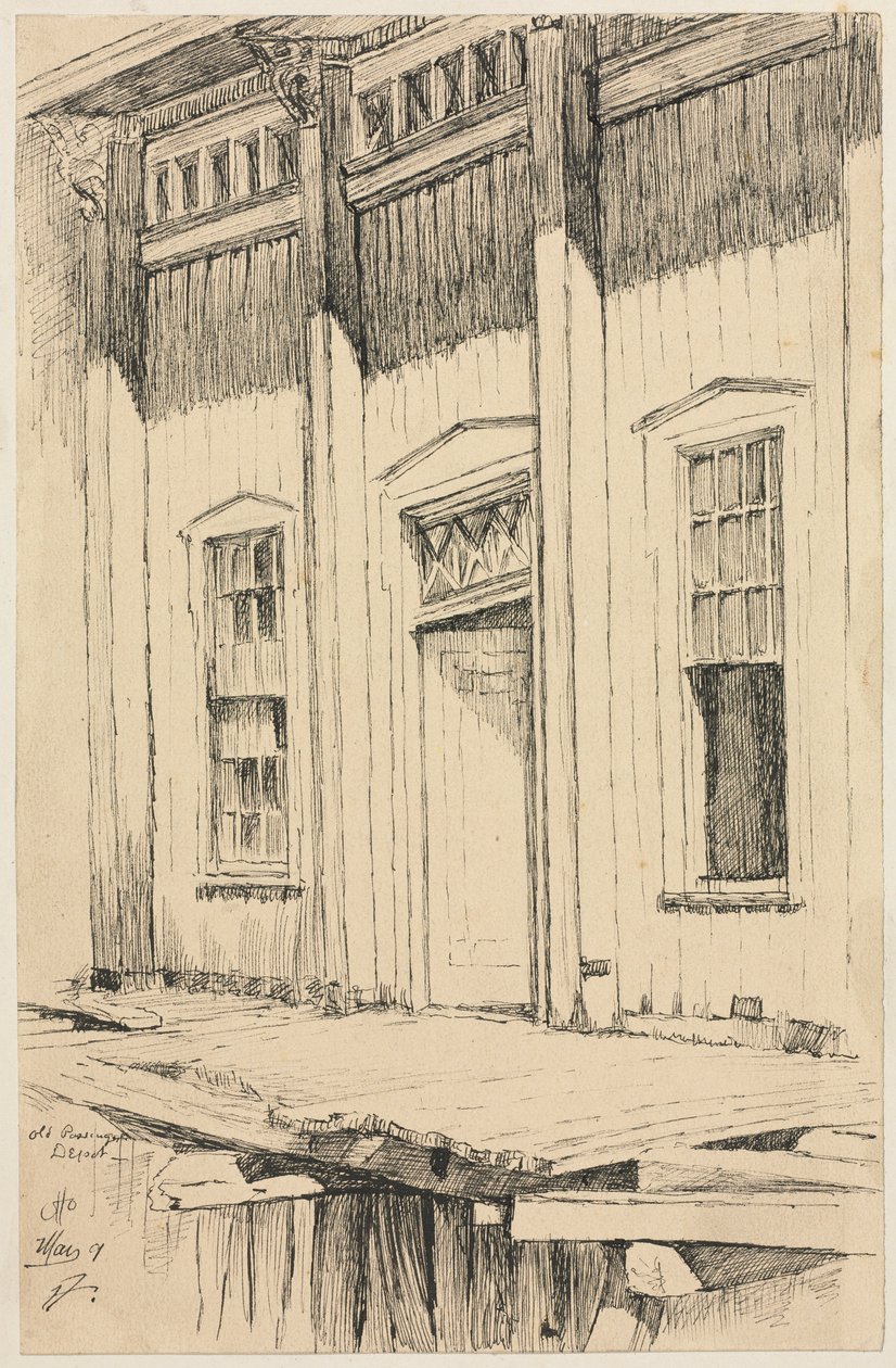 Antigua Estación de Pasajeros, Cleveland de Otto H. Bacher