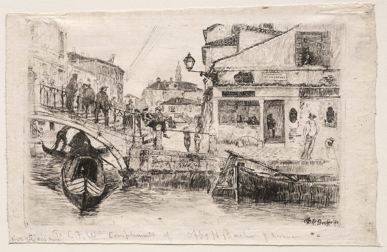 Ponte Tolentine, 1880 de Otto H. Bacher