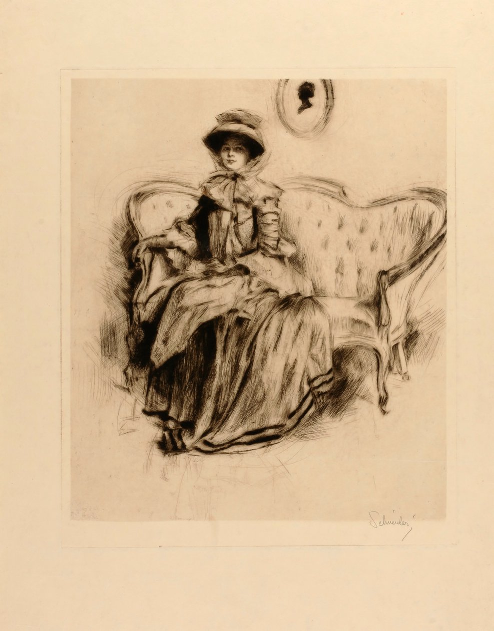 El viejo sofá de Otto J. Schneider