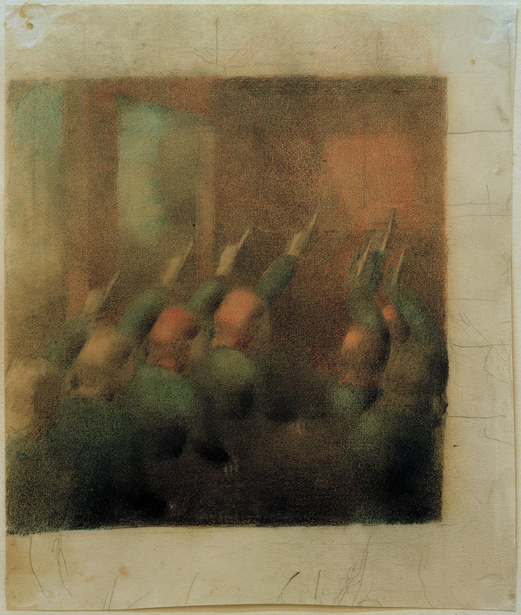 Manos levantadas (Respuestas). Estudio III de Otto Meyer Amden