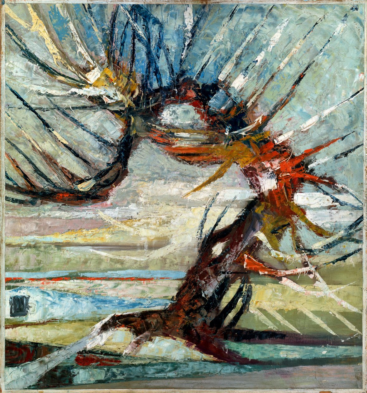 Un árbol, principios del siglo XX de Otto Mueller