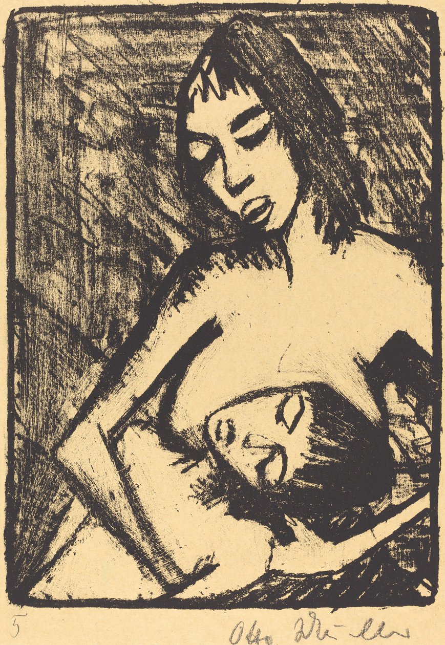 Madre e Hijo de Otto Müller