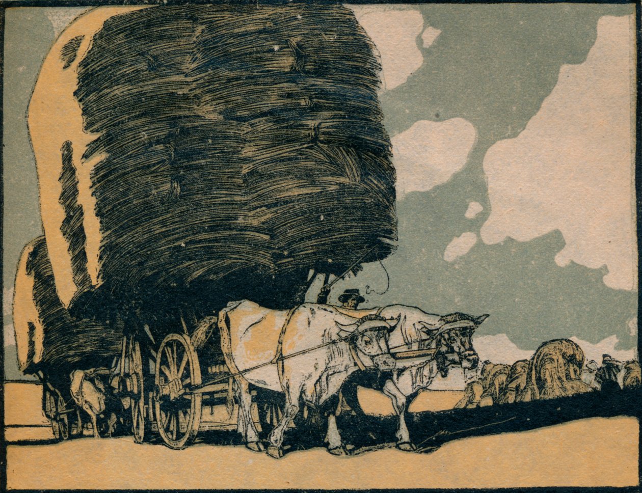 Cosecha, c. 1910 de Otto Richard Bossert