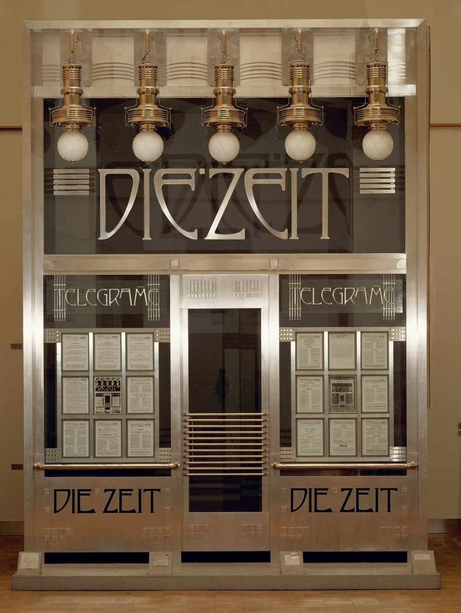 Depeschenbuero Die Zeit ... de Otto Wagner