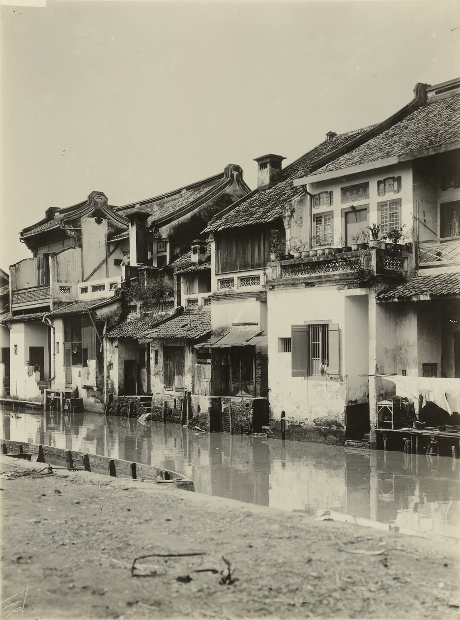 Casas chinas en Batavia de Oudheidkundige Dienst
