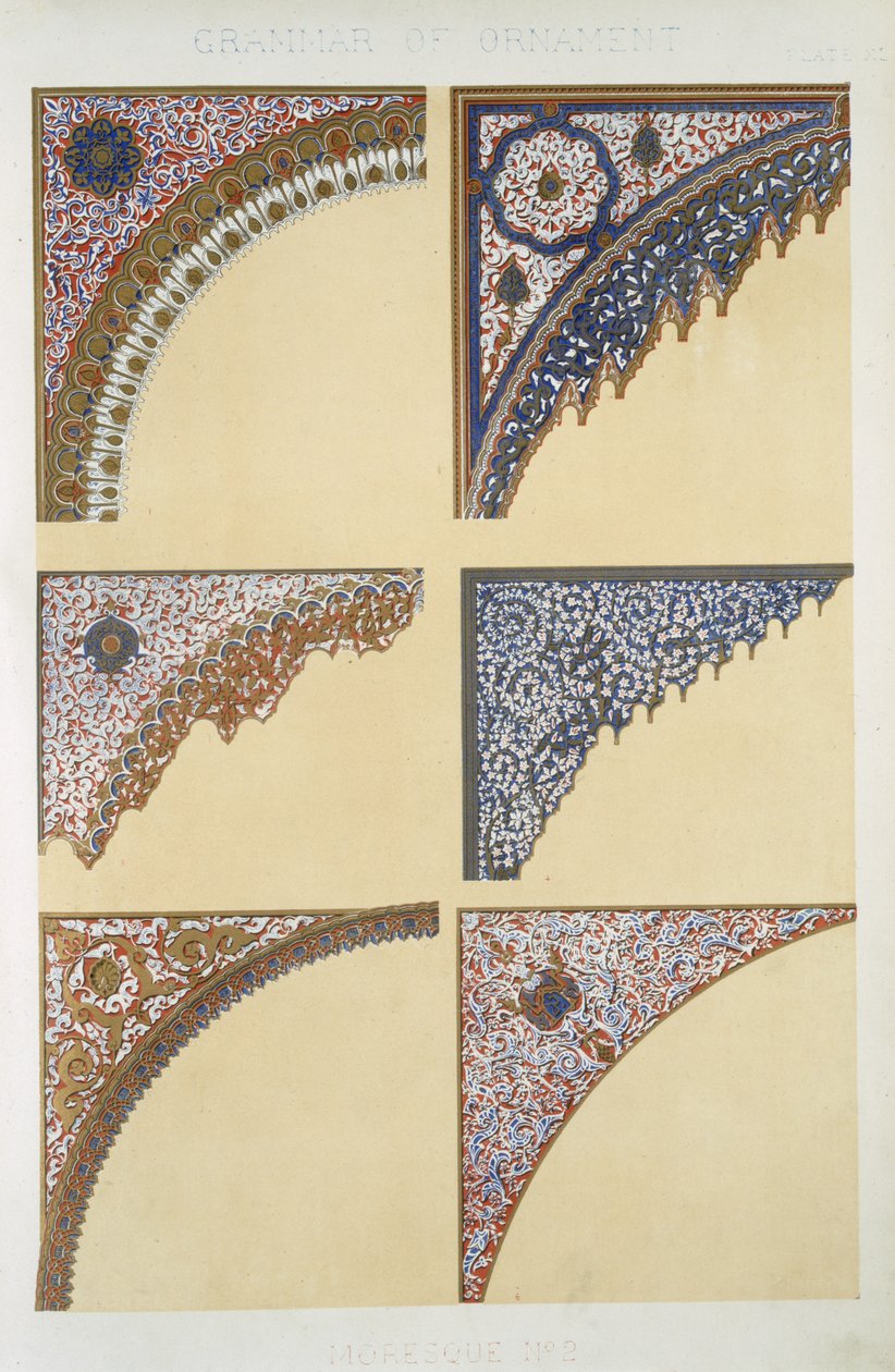 Moresque No 2, Lámina XI, de 