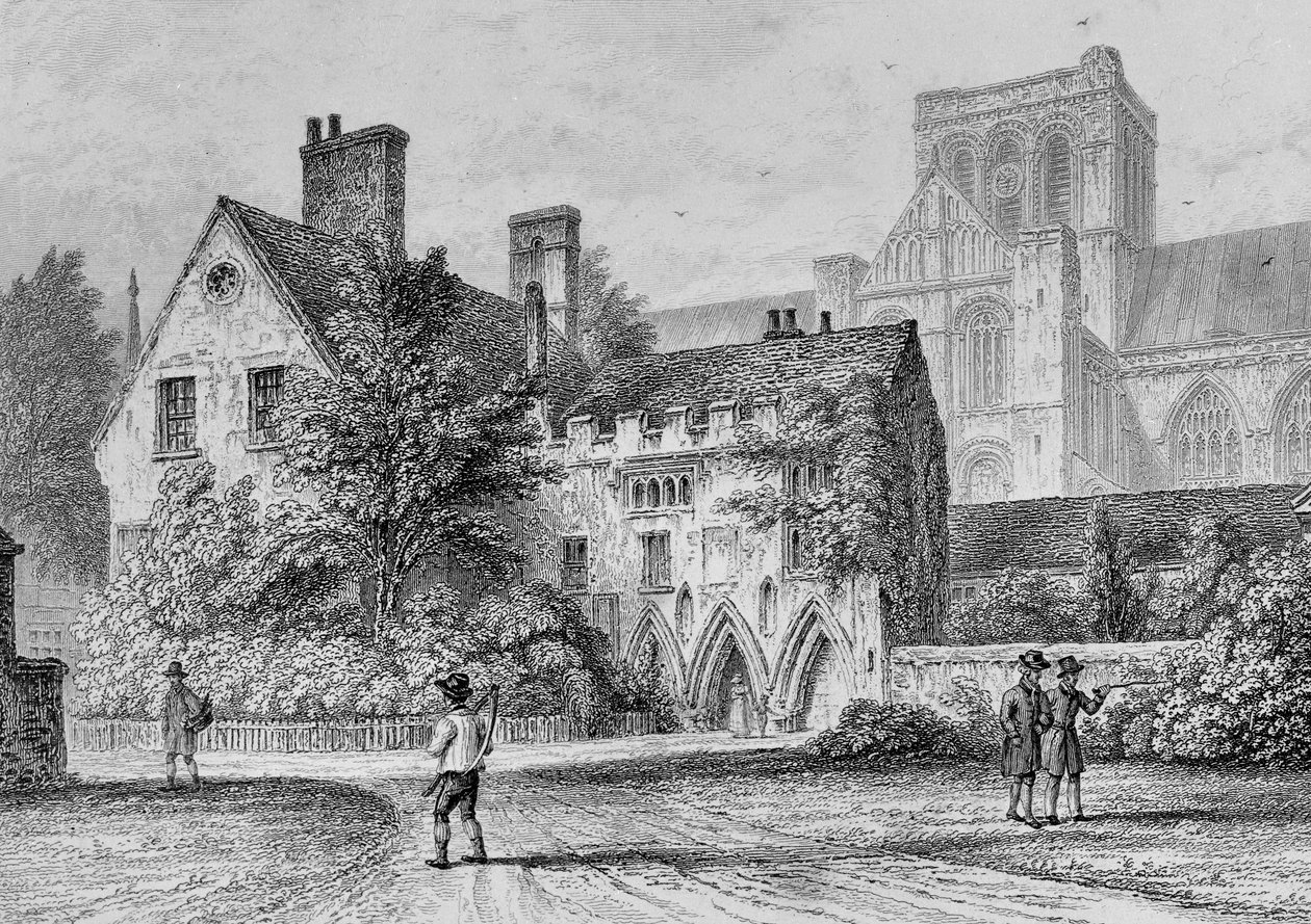 El Decanato Winchester, c.1830 de Owen Brown Carter