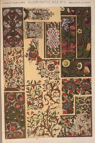 Manuscrito iluminado no. 3 de Owen Jones
