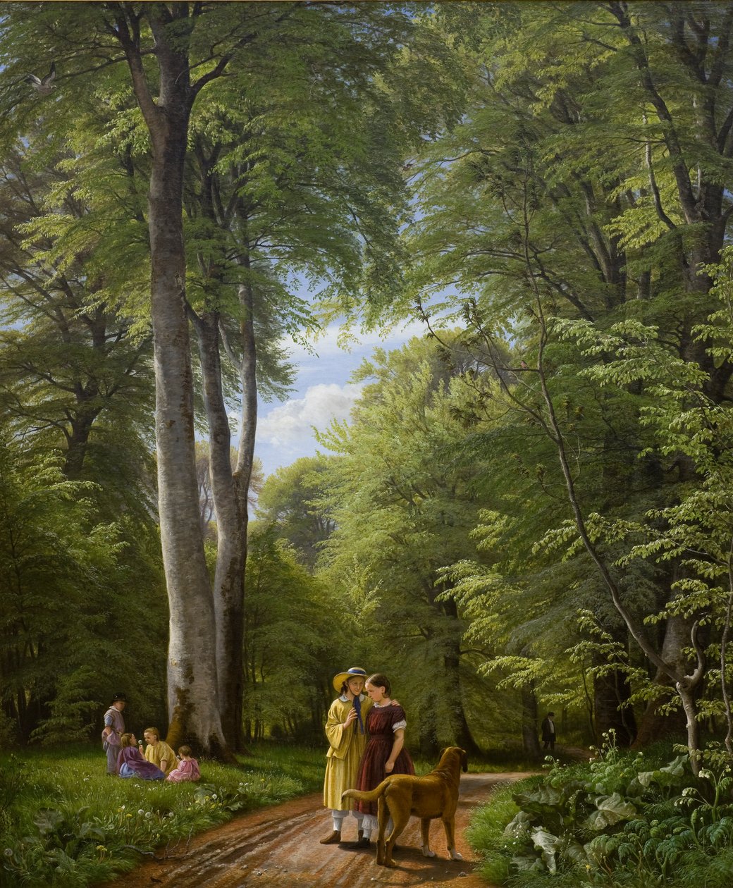 Bosque de hayas en mayo de P. C. Skovgaard